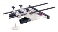 Bosch RA1054 Deluxe Router Edge Guide With Dust Extraction Hood & Vacuum Hose Adapter