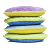 Starfiber Microfiber Kitchen Scrubbies, 4-Pack Starfiber Microfiber Kitchen Scrubbies, 4-Pack