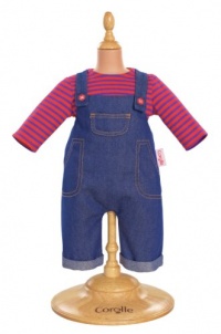 Corolle Les Classiques 14 Denim Overalls Set Corolle Les Classiques 14 Denim Overalls Set