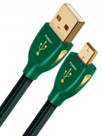 AudioQuest Forest USB A to Mini 0.75m Digital Audio Cable AudioQuest Forest USB A to Mini 0.75m Digital Audio Cable