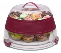 Progressive International Collapsible Cupcake and Cake Carrier Progressive International Collapsible Cupcake and Cake Carrier