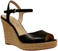 Michael Kors Women's Valora Peep-Toe Espadrille, Black Michael Kors Women's Valora Peep-Toe Espadrille, Black