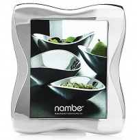 Nambe Bella Picture Frame, 8 Inch x 10 Inch Nambe Bella Picture Frame, 8 Inch x 10 Inch