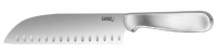 Ginsu Kotta Open Stock Series Japanese 420J2 Stainless Steel 7-Inch Santoku Blade with Stainless Steel Handle 4857