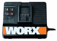 WORX WA3847 20-Volt Lithium Quick Charger for 20-Volt Max WA3520 and WA3525 Batteries WORX WA3847 20-Volt Lithium Quick Charger for 20-Volt Max WA3520 and WA3525 Batteries