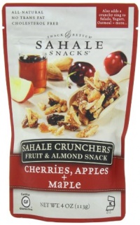 Sahale Snacks Crunchers, Cherries, Apples + Maple, 4-Ounce