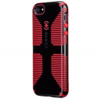 Speck Products SPK-A1653 CandyShell Grip Case for iPhone 5 - Retail Packaging - Black/Pomodoro Red Speck Products SPK-A1653 CandyShell Grip Case for iPhone 5 - Retail Packaging - Black/Pomodoro Red