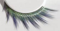 Zinkcolor Green Blue Black False Eyelashes M064 Dance Halloween Costume Zinkcolor Green Blue Black False Eyelashes M064 Dance Halloween Costume