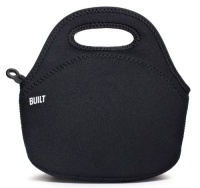BUILT Neoprene Gourmet Getaway Mini Lunch Tote, Black BUILT Neoprene Gourmet Getaway Mini Lunch Tote, Black