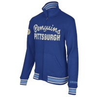 NHL Pittsburgh Penguins CCM Fleece Track Jacket NHL Pittsburgh Penguins CCM Fleece Track Jacket