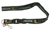 NCAA Miami Hurricanes Lanyard NCAA Miami Hurricanes Lanyard