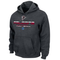 Atlanta Falcons Majestic 1st and Goal V Charcoal Sweatshirt Atlanta Falcons Majestic 1st and Goal V Charcoal Sweatshirt