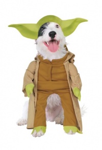 Rubies Costume Star Wars Collection Pet Costume, Yoda with Plush Arms, Small Rubies Costume Star Wars Collection Pet Costume, Yoda with Plush Arms, Small