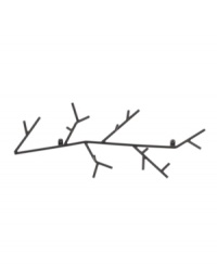 Branch out. Twiggy wall hooks from Umbra accent blank walls with outdoor whimsy and also offer tons of creative hanging room for necklaces, bracelets and scarves. Branch out. Twiggy wall hooks from Umbra accent blank walls with outdoor whimsy and also offer tons of creative hanging room for necklaces, bracelets and scarves.