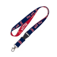 BOSTON RED SOX OFFICIAL LOGO LANYARD KEYCHAIN BOSTON RED SOX OFFICIAL LOGO LANYARD KEYCHAIN