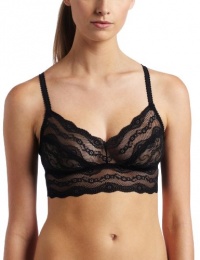 B.tempt'd By Wacoal Women's Lace Kiss Bralette, Night, Medium