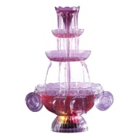 Nostalgia Electrics LPF-210 Vintage Collection Lighted Party Fountain Beverage Set Nostalgia Electrics LPF-210 Vintage Collection Lighted Party Fountain Beverage Set