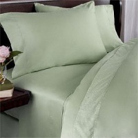 600 Thread Count Egyptian Cotton Sheet Set, Factory Pack 600TC, Olympic Queen , Sage Solid 600 Thread Count Egyptian Cotton Sheet Set, Factory Pack 600TC, Olympic Queen , Sage Solid