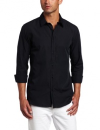 Calvin Klein Sportswear Men's Long Sleeve Stripe Poplin Woven Shirt Calvin Klein Sportswear Men's Long Sleeve Stripe Poplin Woven Shirt