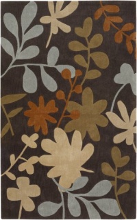 Surya COS-8923 Cosmopolitan Chocolate 8-Feet Round Area Rug Surya COS-8923 Cosmopolitan Chocolate 8-Feet Round Area Rug