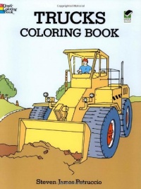 Trucks Coloring Book (Dover Design Coloring Books)