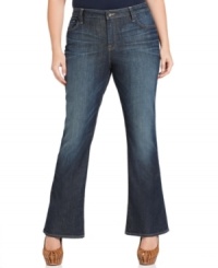 Lucky Brand Jeans' plus size bootcut jeans are must-have basics for your casual wardrobe-- pair them with all your favorite tops! Lucky Brand Jeans' plus size bootcut jeans are must-have basics for your casual wardrobe-- pair them with all your favorite tops!