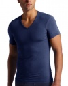 Calvin Klein Men's Micro Modal Short Sleeve V Neck