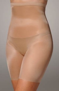 SPANX Medium Control Skinny Britches High-waist Mid-Thigh Shaper, S, Nude SPANX Medium Control Skinny Britches High-waist Mid-Thigh Shaper, S, Nude