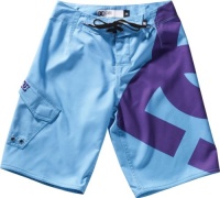 DC Apparel Boys 8-20 Lanai Essential 3-Plaid Boardshort, Blue, 27 DC Apparel Boys 8-20 Lanai Essential 3-Plaid Boardshort, Blue, 27