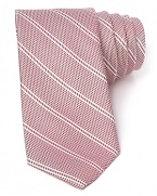 Diagonal stripes and mini dots embellish the classic Kevin tie.