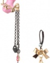 Betsey Johnson Paris is Always a Good Idea Teapot and Cup Mismatch Drop Earrings