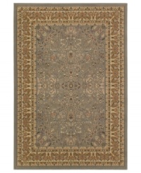 A lush ground of beautiful earthy tones creates a stunning composition in the Tamena area rug from Couristan. Woven of heat-set Courton™ polypropylene, a synthetic fiber that's meticulously crafted for durability. A lush ground of beautiful earthy tones creates a stunning composition in the Tamena area rug from Couristan. Woven of heat-set Courton™ polypropylene, a synthetic fiber that's meticulously crafted for durability.