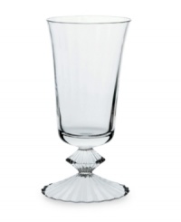 Baccarat raises a glass, elevating formal tables with the spectacularly detailed Mille Nuits crystal wine glass. Strong lines and a beveled texture in weighty, dishwasher-safe crystal lend bold, effortless elegance to every occasion. Baccarat raises a glass, elevating formal tables with the spectacularly detailed Mille Nuits crystal wine glass. Strong lines and a beveled texture in weighty, dishwasher-safe crystal lend bold, effortless elegance to every occasion.