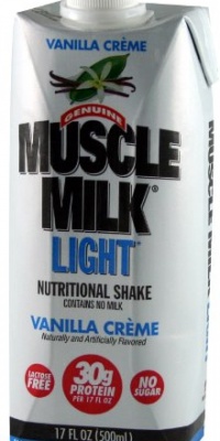 Cytosport Muscle Milk Light, Rtd's Vanilla,17-fl oz, 12-Count Cytosport Muscle Milk Light, Rtd's Vanilla,17-fl oz, 12-Count