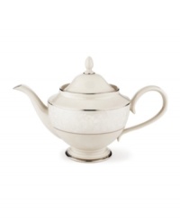 Welcome your guests to the table with the formal elegance of Lenox's Pearl Innocence. This fine bone china collection of dinnerware and dishes brings together a graceful tone-on-tone design with hand enameled pearl-like accents and rich bands of polished platinum. Welcome your guests to the table with the formal elegance of Lenox's Pearl Innocence. This fine bone china collection of dinnerware and dishes brings together a graceful tone-on-tone design with hand enameled pearl-like accents and rich bands of polished platinum.