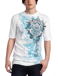 Southpole Men's Vertical Angled Graphic Fashion T-Shirt Southpole Men's Vertical Angled Graphic Fashion T-Shirt