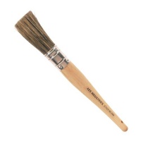 10-1/2 Automotive Cleaning Brush w/ Dense Solvent Resistant Hog Hair Bristles 10-1/2 Automotive Cleaning Brush w/ Dense Solvent Resistant Hog Hair Bristles