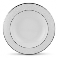 Lenox Opal Innocence Platinum Banded Bone China Pasta Bowl/Rim Soup Lenox Opal Innocence Platinum Banded Bone China Pasta Bowl/Rim Soup