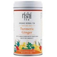 Rishi Tea Turmeric Ginger, 2.46-Ounce (Pack of 2) Rishi Tea Turmeric Ginger, 2.46-Ounce (Pack of 2)