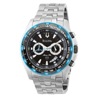 Bulova Men's 98B120 Marine Star Black Dial Bracelet Watch Bulova Men's 98B120 Marine Star Black Dial Bracelet Watch