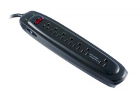 V7 SA0706B-8N6 7 Outlet 1200 Joules Surge Protector (6 feet, Black) V7 SA0706B-8N6 7 Outlet 1200 Joules Surge Protector (6 feet, Black)