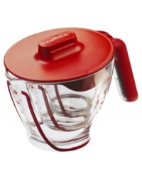 Stacking measuring cups free up counter space and make multi-tasking a breeze with 1-, 2- and 4-cup measures that feature easy-to-read markings for quick kitchen prep. 5-year warranty. Stacking measuring cups free up counter space and make multi-tasking a breeze with 1-, 2- and 4-cup measures that feature easy-to-read markings for quick kitchen prep. 5-year warranty.