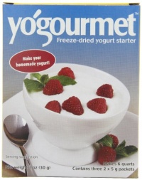 Yogourmet Freeze Dried Yogurt Starter, 3-Count Boxes (Pack of 3) Yogourmet Freeze Dried Yogurt Starter, 3-Count Boxes (Pack of 3)