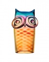 Kosta Boda My Wide Life Owl (Yellow/Red)