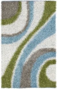 Rizzy Home KM2326 Kempton 3-Feet by 3-Feet Round Area Rug, Baby Blue Rizzy Home KM2326 Kempton 3-Feet by 3-Feet Round Area Rug, Baby Blue