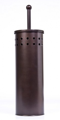 Taymor Coated Oil Rubbed Bronze Tall Toilet Bowl Plunger with Lid Taymor Coated Oil Rubbed Bronze Tall Toilet Bowl Plunger with Lid