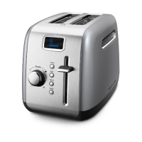 KitchenAid KMT222CU 2-Slice Toaster, Countour Silver KitchenAid KMT222CU 2-Slice Toaster, Countour Silver