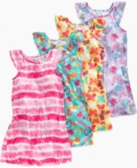She can be stylish even in her sleep with one of these cute nightgowns from Komar Kids. She can be stylish even in her sleep with one of these cute nightgowns from Komar Kids.