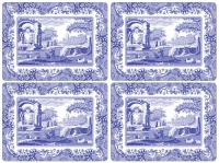 Spode Blue Italian Placemats, Set of 4 Spode Blue Italian Placemats, Set of 4