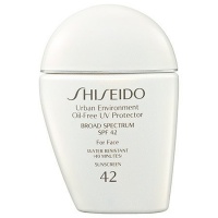 Shiseido Urban Environment Oil-Free UV Protector Broad Spectrum SPF 42 For Face 1 oz Shiseido Urban Environment Oil-Free UV Protector Broad Spectrum SPF 42 For Face 1 oz